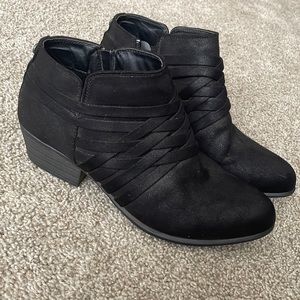 Black booties